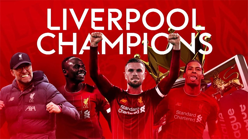 Liverpool vô địch Ngoại hạng Anh